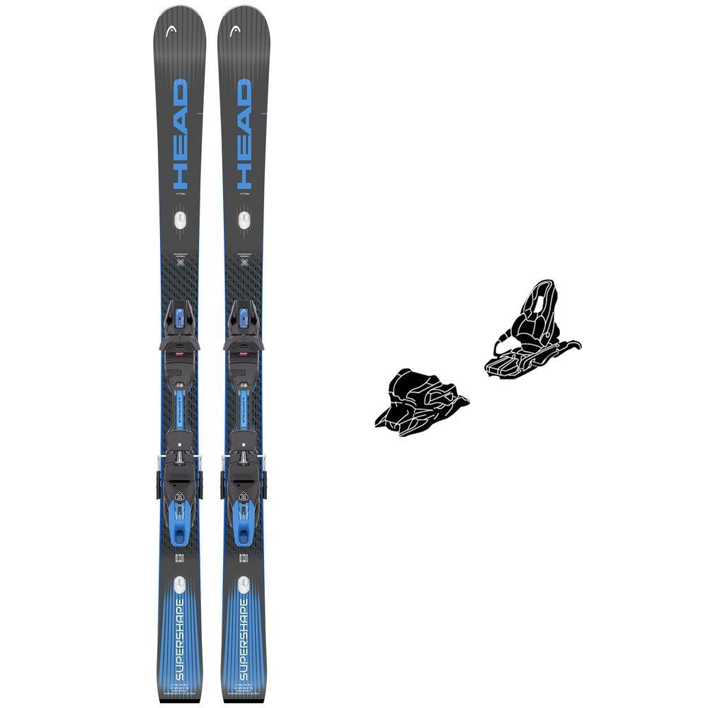 Head - Pack Ski Supershape E-Titan - 170 + Protector Evo Pr 11 Gw [P-95] Matt Black - Ski