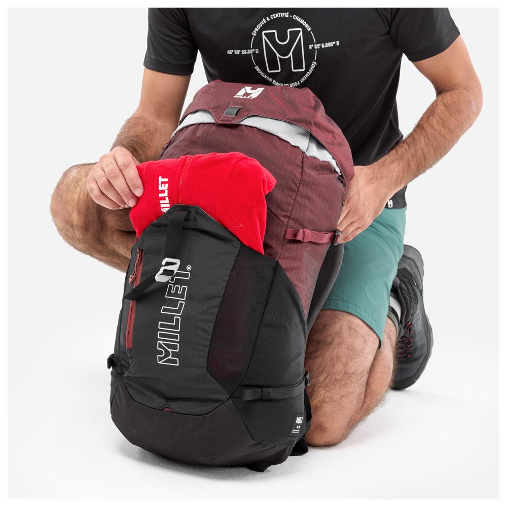 Zaino Millet Ubic 25 E-Black Dark Red Estate 2025 Glisshop