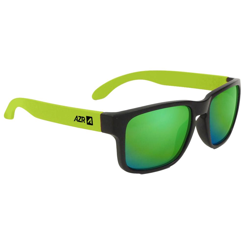 AZR - Cool Noire Mate Vert Multicouche Vert - Sonnenbrille - Schwarz - Glisshop.de