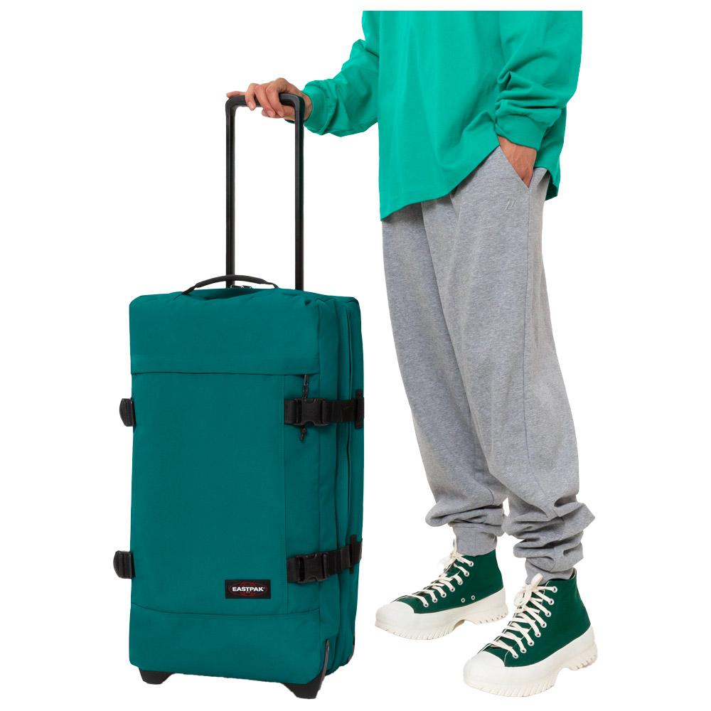 Eastpak Suitcase Tranverz M 78L Peacock Green Summer 2024 Glisshop
