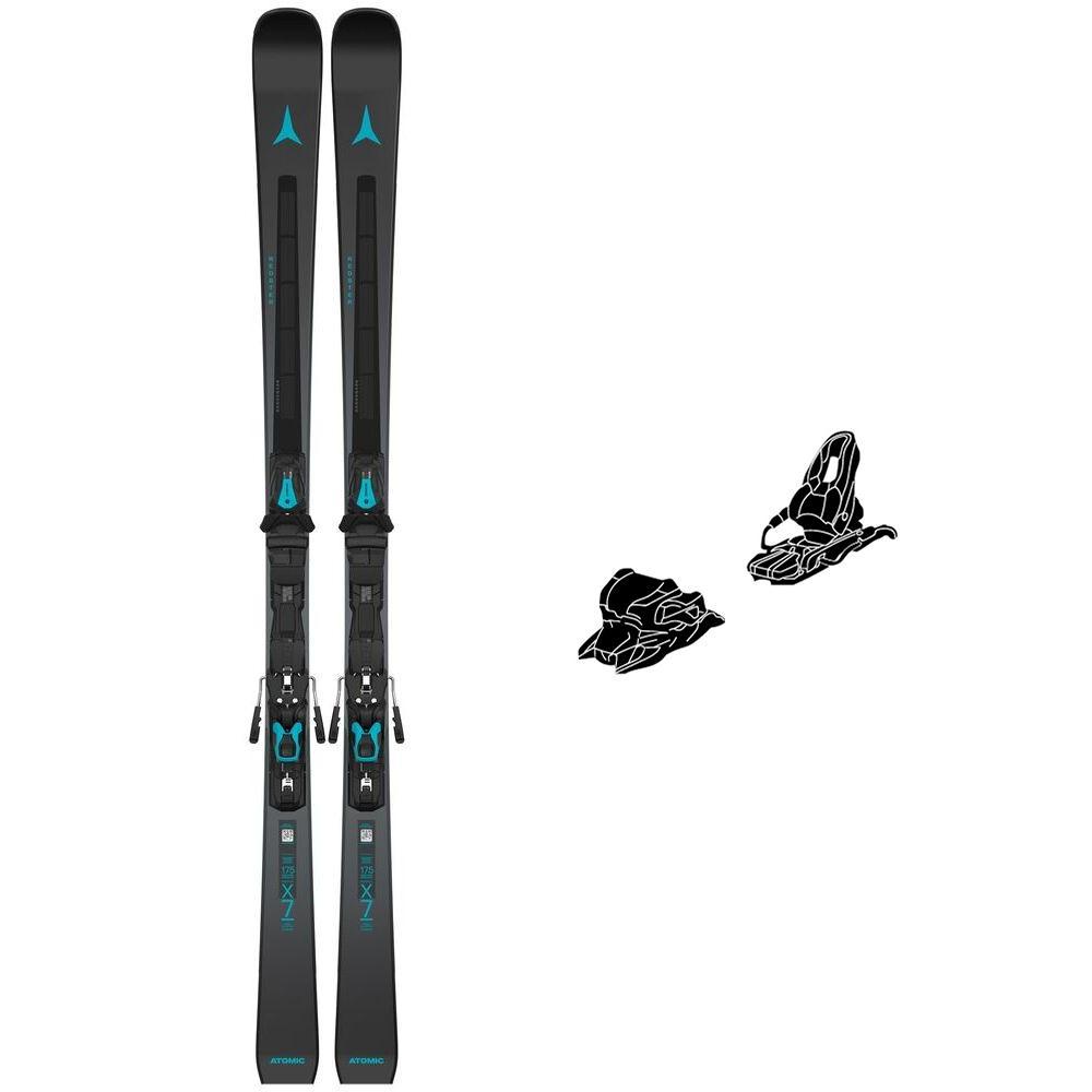 Atomic - Pack Ski Redster X7 Revoshock C - 161 + E Mi 12 Gw Black Teal - Ski