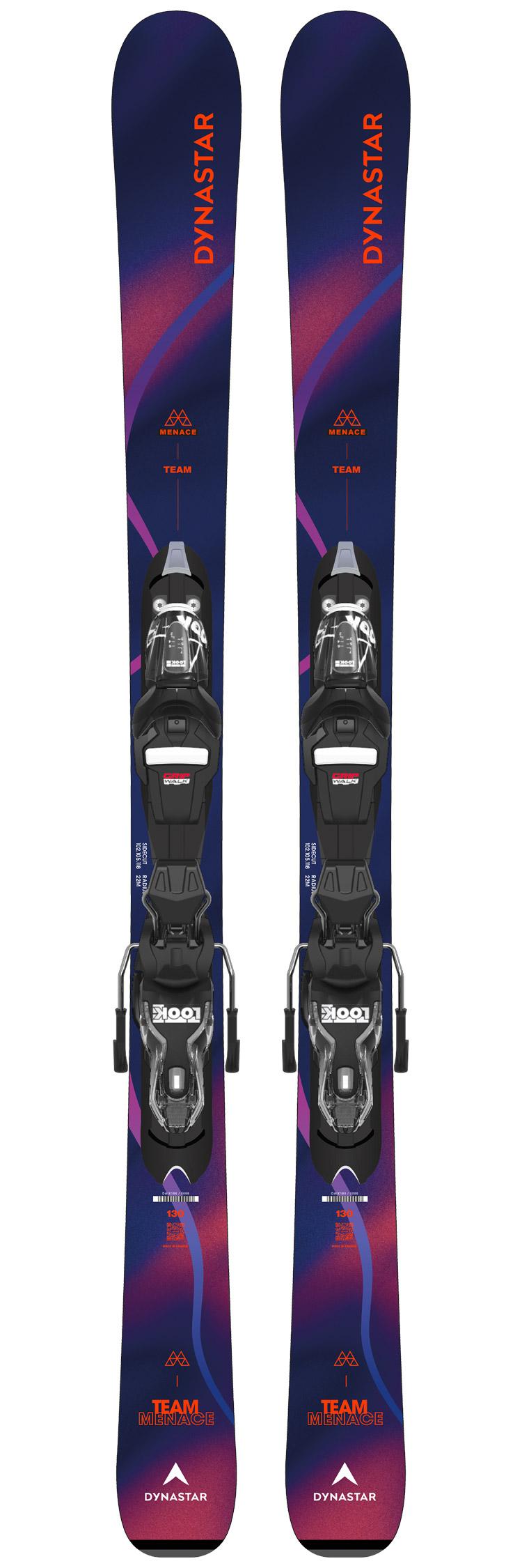 Dynastar - Pack Ski M-Menace Team Xpress Jr - 128 + Xpress 7 Gw B83 Black - Ski
