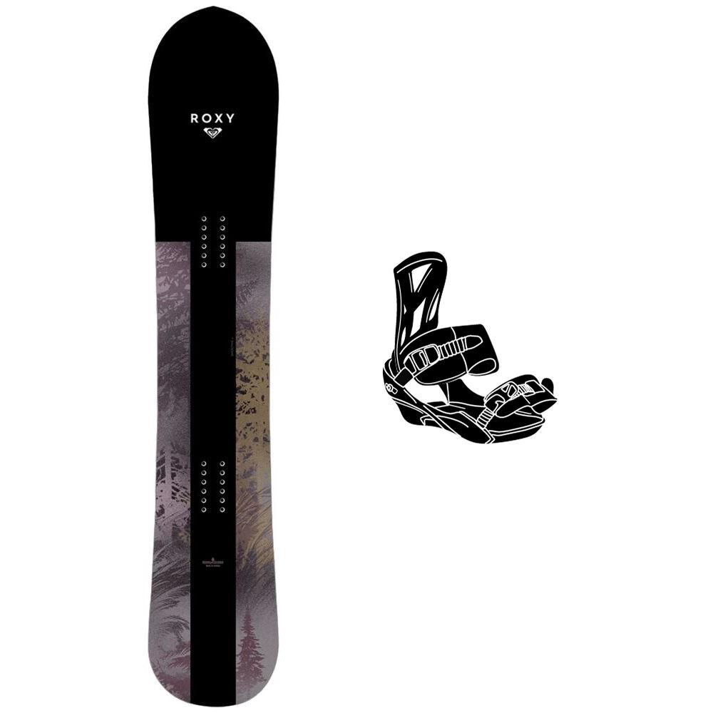 Roxy - Pack Snowboard Smoothie - 149 + Queen - Snowboard