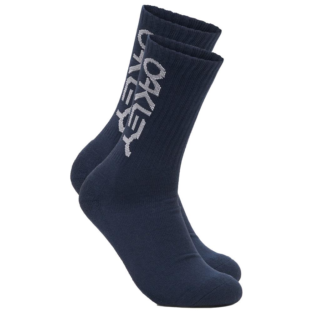 Oakley - B1B Socks 2.0 (3 Pcs) Abyss - M - Socken