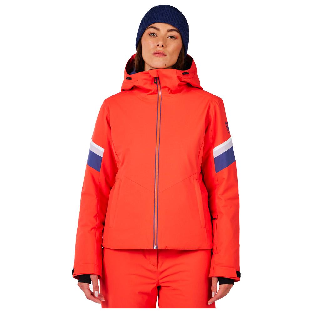 Rossignol - W Strawpile Jkt Orange Flame - M - Ski Jacket
