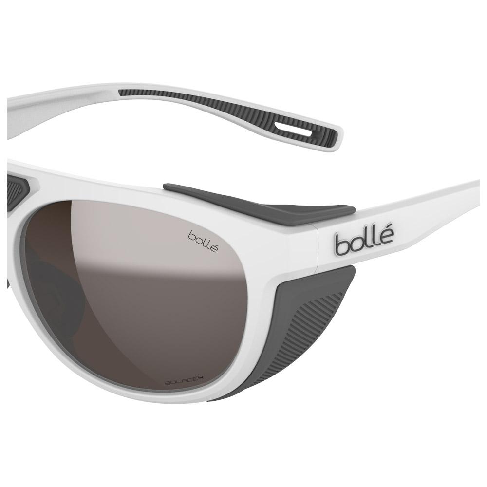 Lunettes De Soleil Vintage Bollé Eagle Vision Pilot - Monture Métal, Verres Gris/vert - Occasion, Style Ski/racing