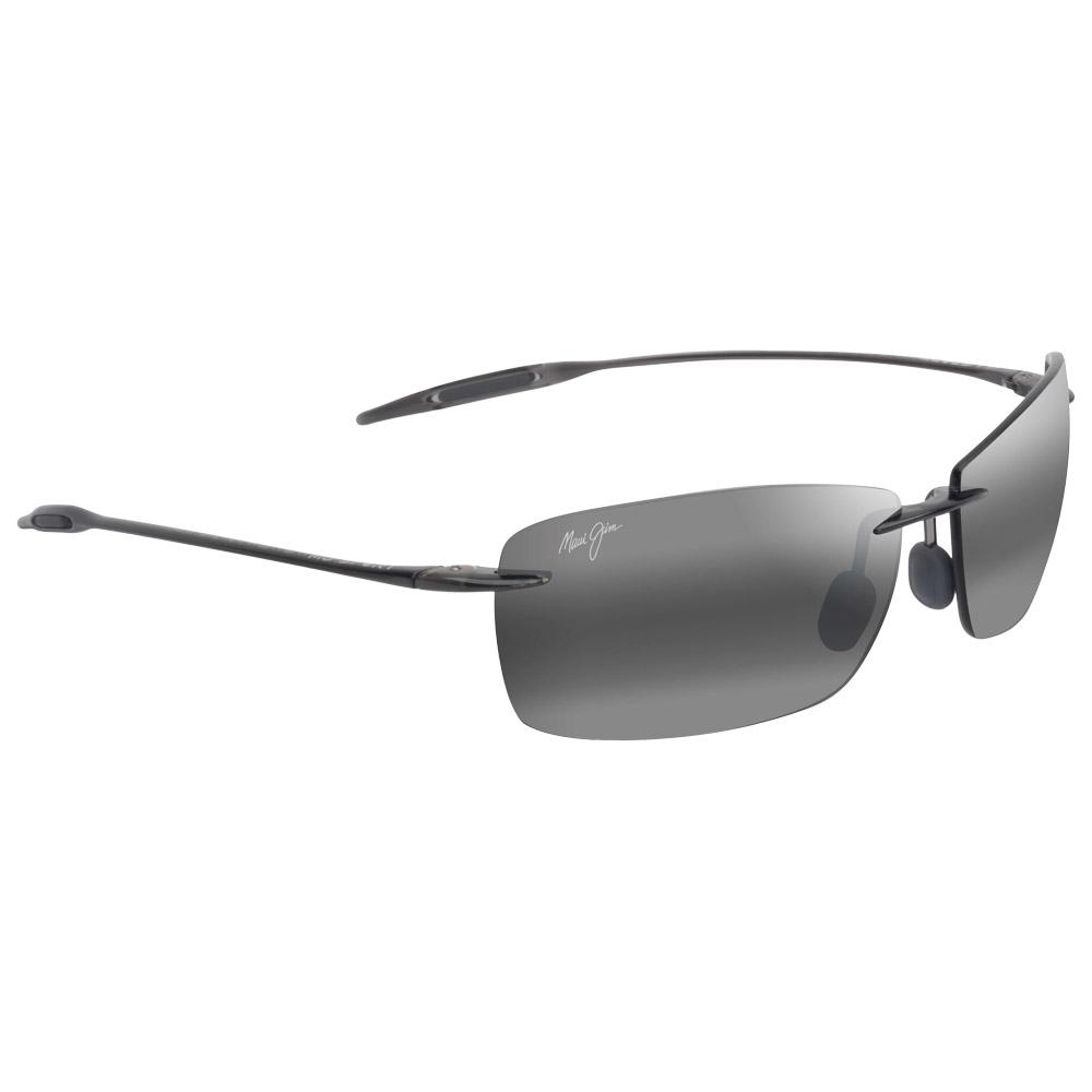 Maui Jim - Lighthouse Shiny Transparent Light Grey Neutral Grey MauiPure - Sonnenbrille - Grau - Glisshop.de