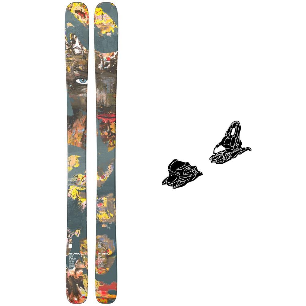 Atomic - Alpine ski set Bent Chetler Mini 133-143 + bindings - Ski