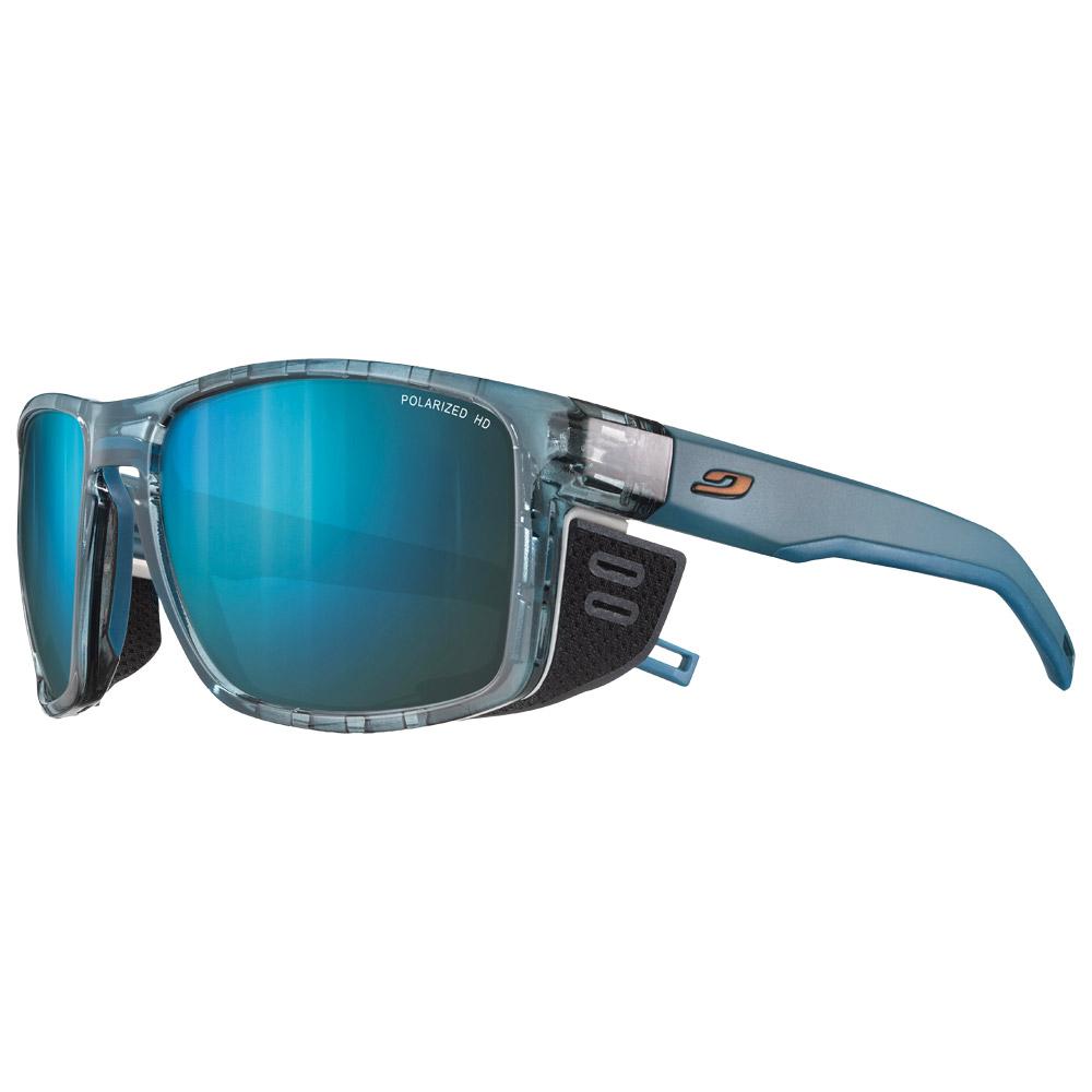 Julbo - Shield Translucide Brillant Bleu Spectron Hd 3 Polarized - Sonnenbrille - Blau - Herren - Glisshop.de