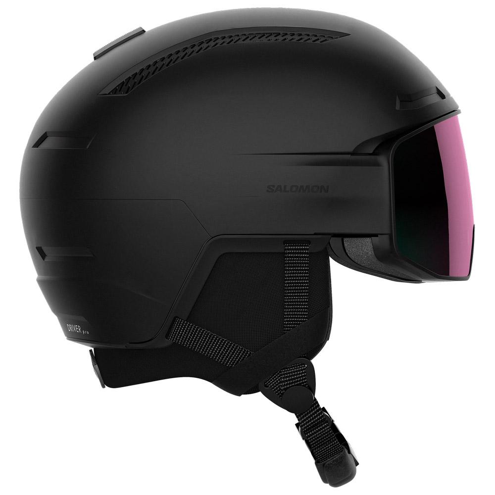 Salomon Helmet w/ visor Driver Pro Sigma Black Emerald - Winter