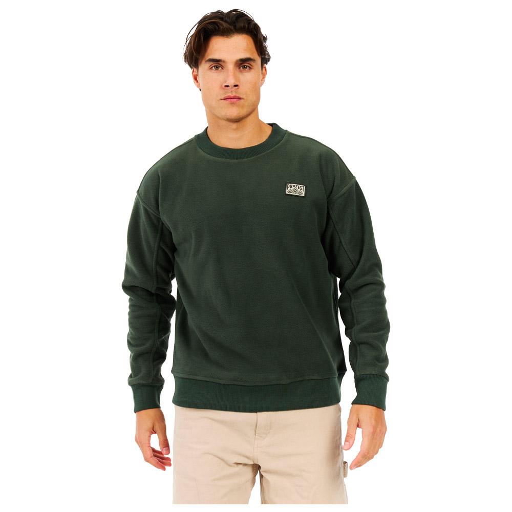 Protest - PrtHawk SweatSshirt Kale Green - XL - Sweatshirt