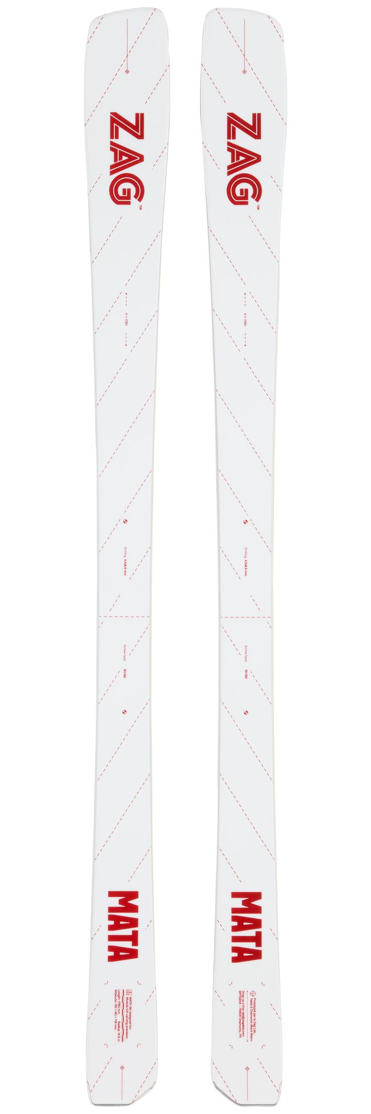 Zag - Pack Ski Mata Cream - 173 + 11.0 Tp 100mm Black Anthracite - Ski