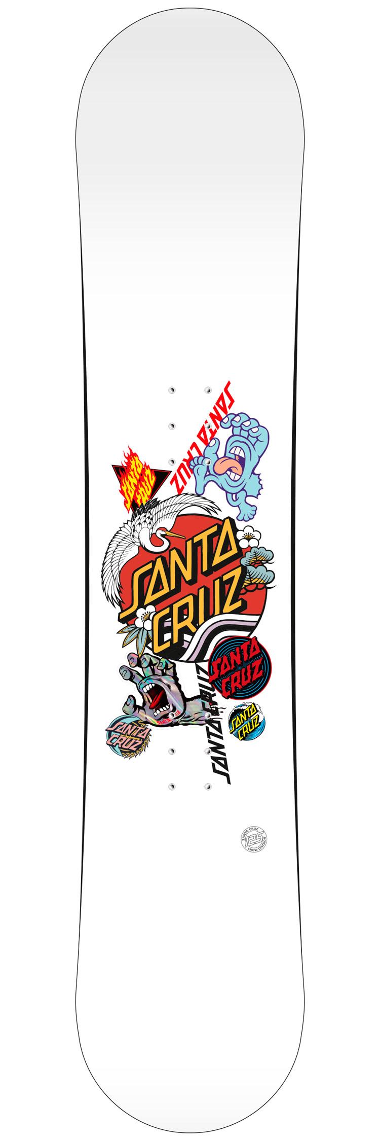 スノーボード SANTACRUZ boards DECAL 149cm スノーボード SANTACRUZ boards DECAL 149cm SANTACRUZ