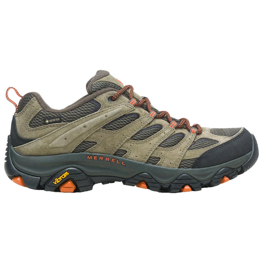 Merrell - Moab 3 Gore-Tex Wide Olive - 44 - Wanderschuhe - Größe 44 - Olive - Herren - Glisshop.de