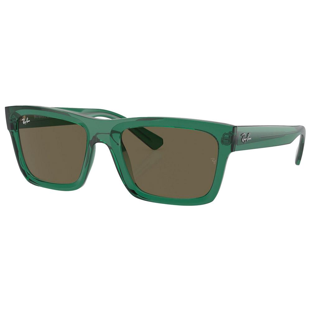 Ray Ban - RB4396 Warren Polished Translucide Green Brown - 54 - Sunglasses