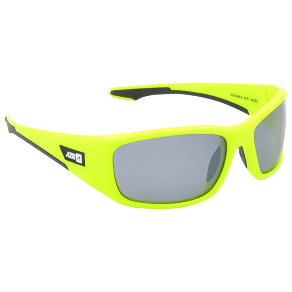 AZR - Nouméa Jaune Fluo Gris Miroir Polarized - Sunglasses
