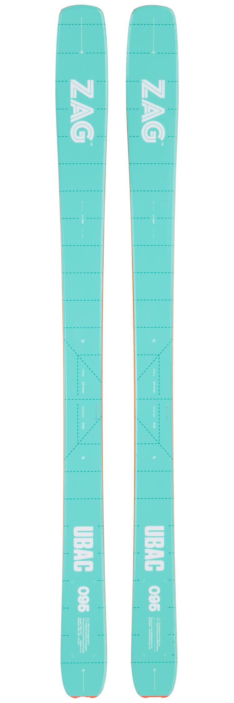 Zag - Touring ski set Ubac 95 L + bindings - Touring skis