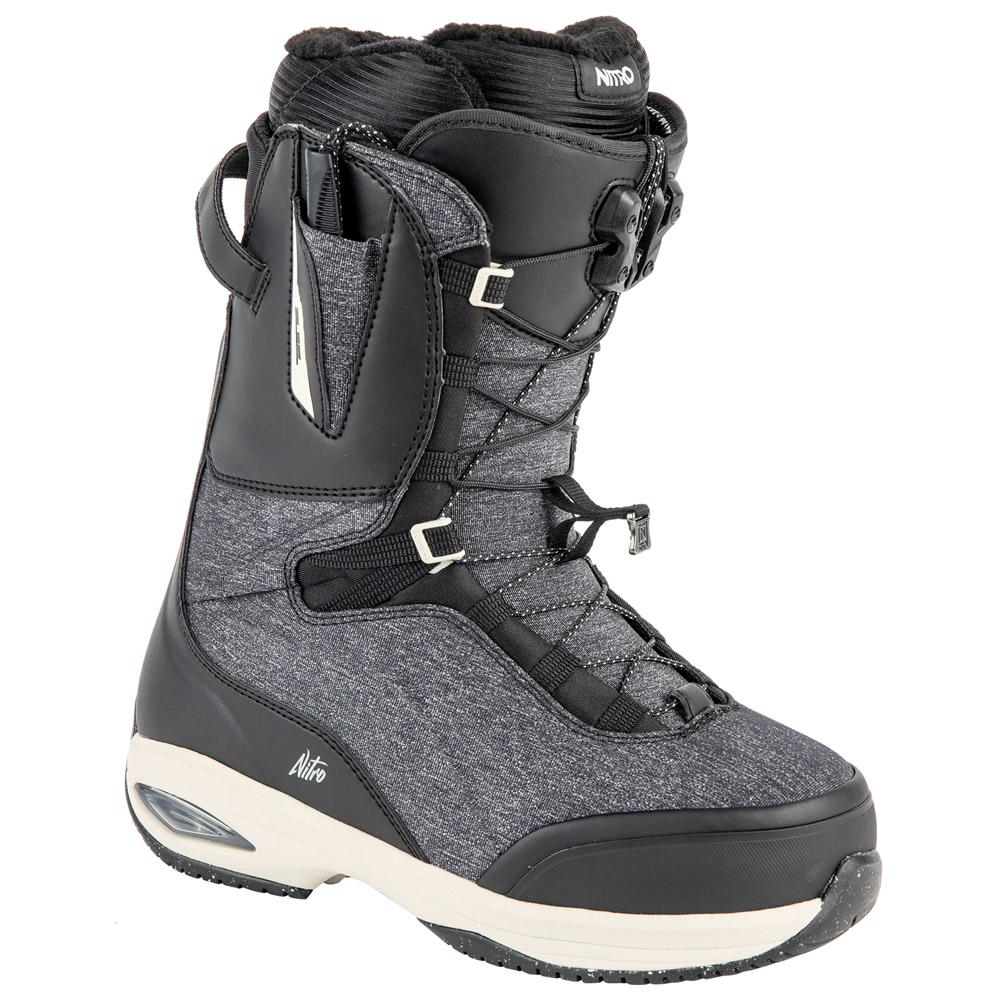 Nitro - Faint Tls Black Sand - 24.5 - Stiefel - Größe 24.5 - Schwarz - Damen - Glisshop.de