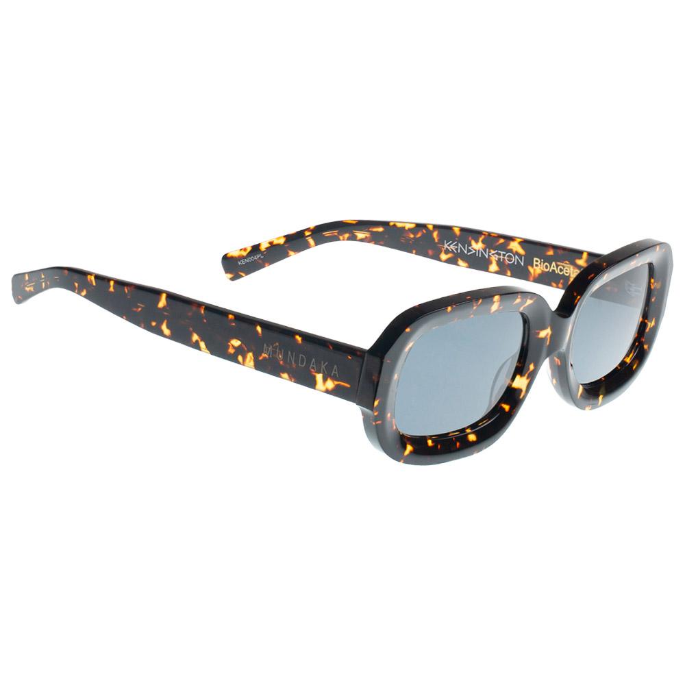 Mundaka Optic - Kensington Yellow Black Tort Smoke Polarized - Sunglasses