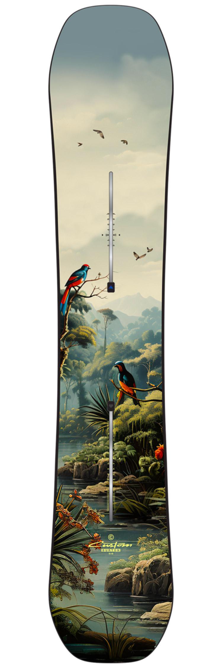 Burton - Pack Snowboard Custom Jungle - 154W + Beam - Snowboard
