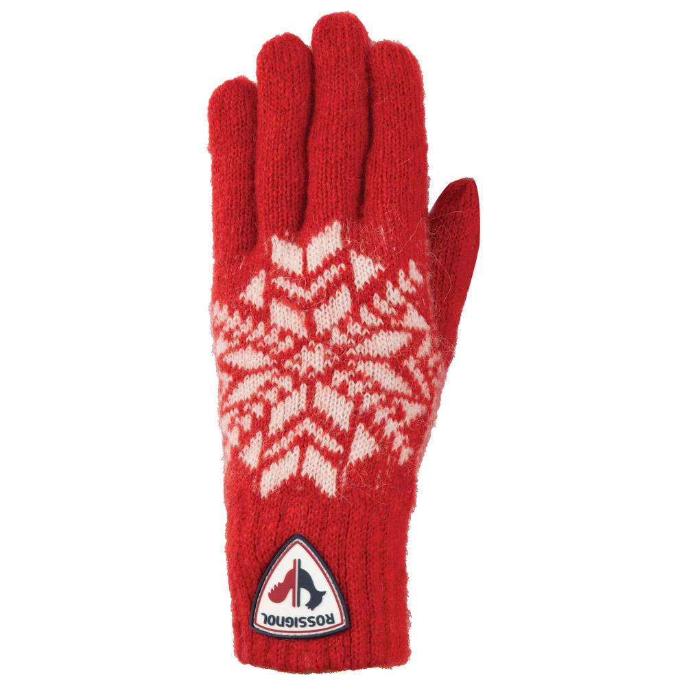 Rossignol Gloves W Snowflake Sports Red Winter 2023 Glisshop