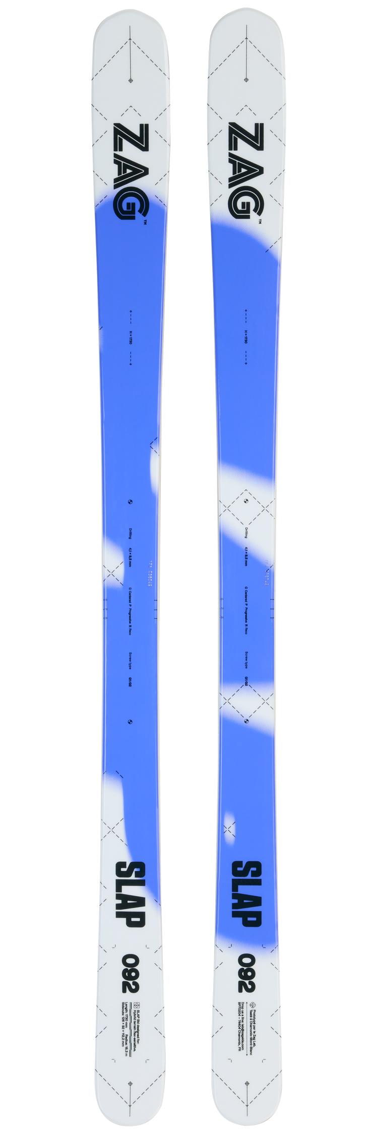 Zag - Pack Ski Slap 92 Purple - 160 + 11.0 Tp 100mm Black Anthracite - Ski