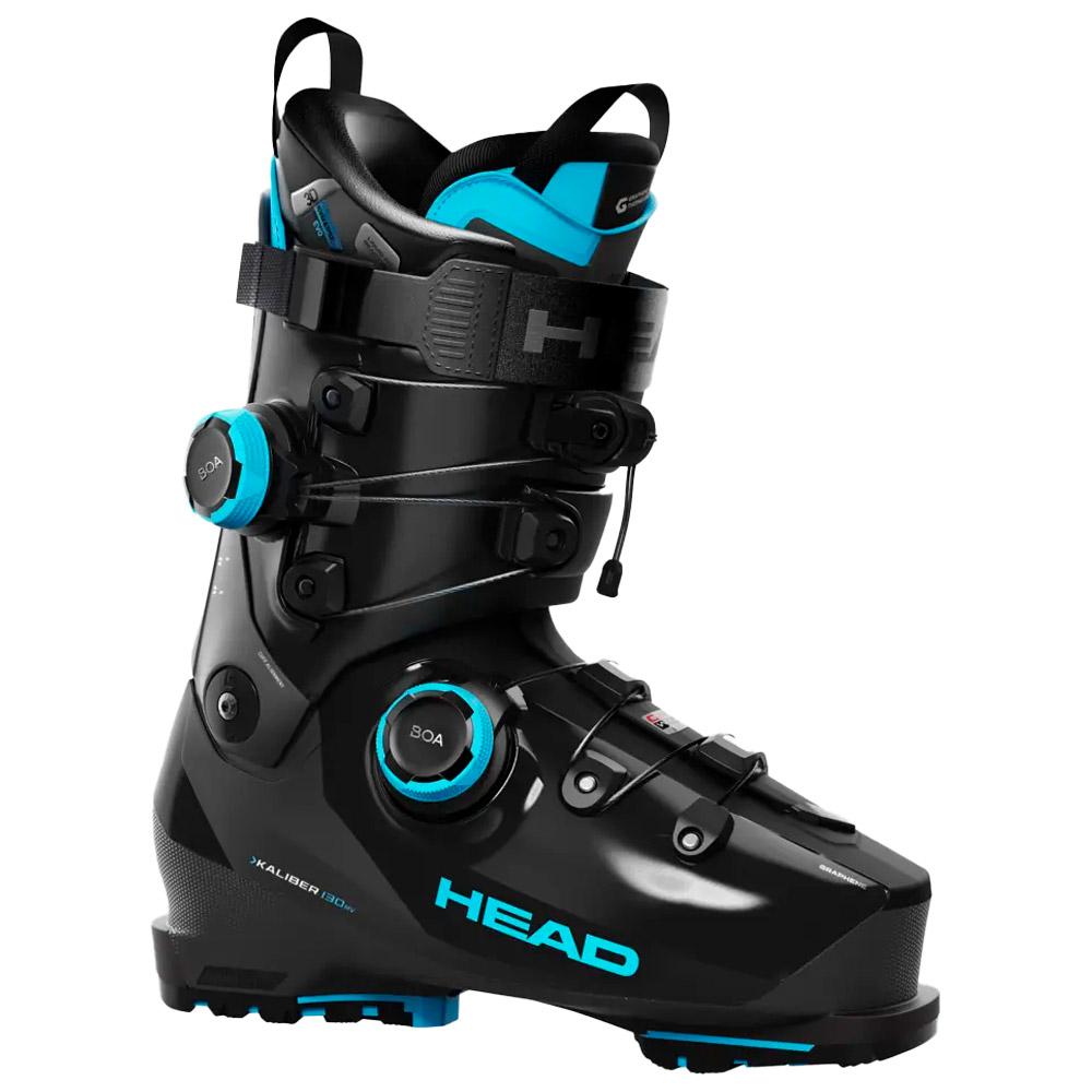 Head - Kaliber 130 Mv Gw Boa2 Black Speedblue - 26-26.5 - Ski boots