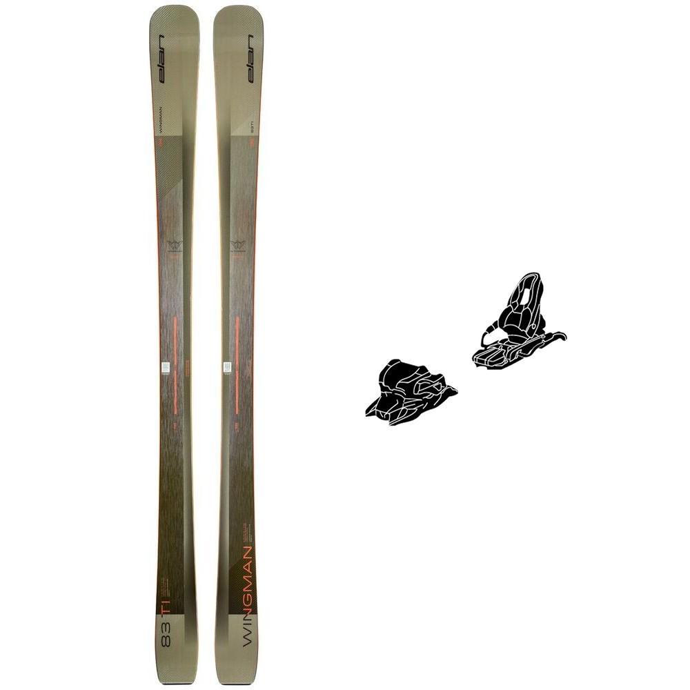 Elan - Alpine ski set Wingman 83 Ti + bindings - Ski