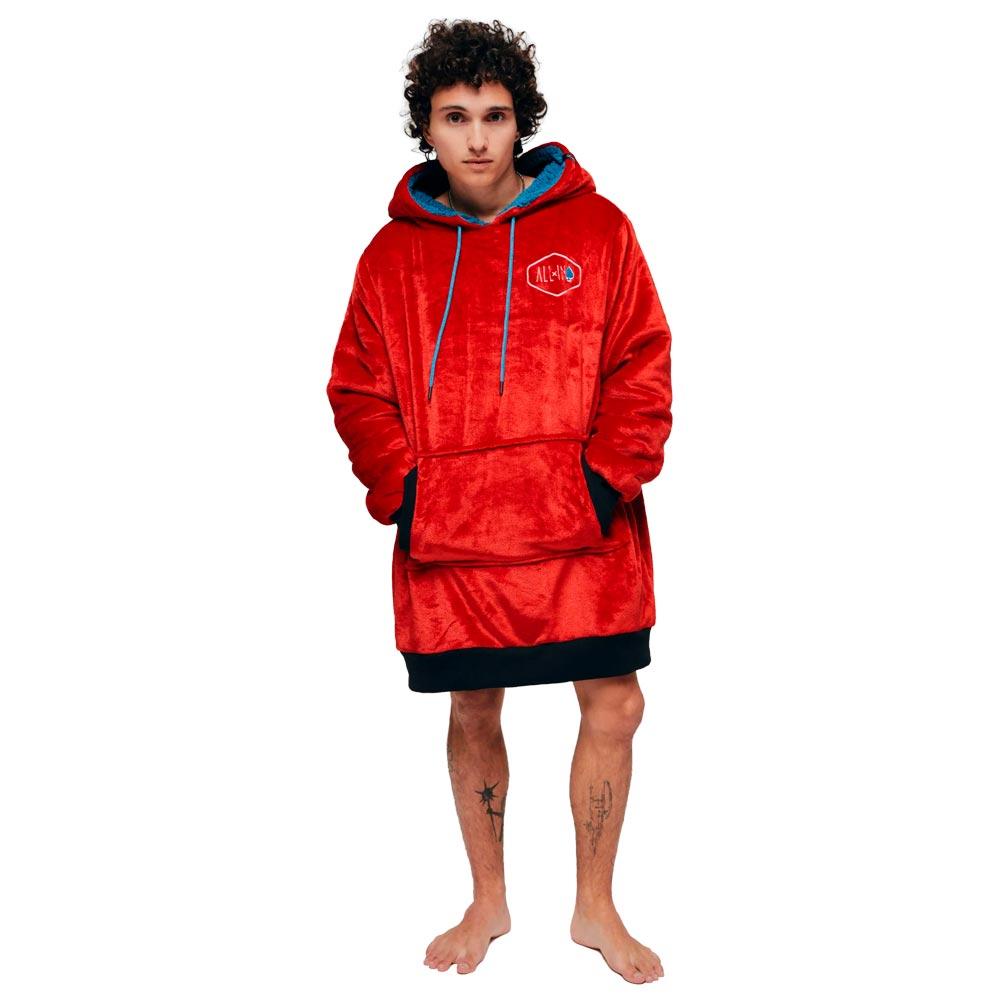 All-In - Poncho Plaid Red Is Dead - L-XL - Poncho