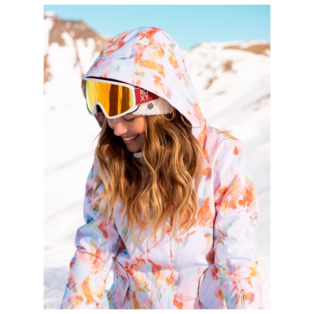 2023 Roxy Jetty Bright White Tenderness Womens Snowboard Ski