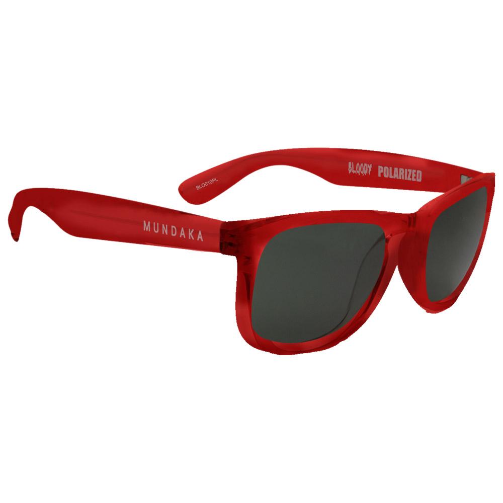 Mundaka Optic - Bloody Crystal Red Smoke Polarized - Sonnenbrille - Rot - Damen - Glisshop.de