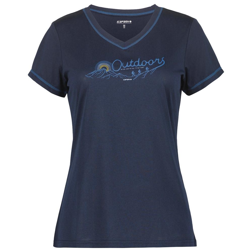 Icepeak - Burnham Bleu Fonce - L - Hiking tee-shirt