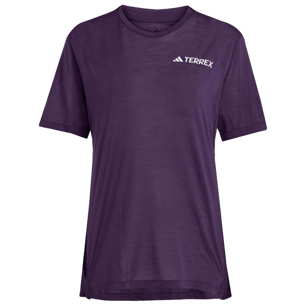 adidas - Terrex Xperior Climacool+ Aurora Plum - M - Trail T-Shirt - Größe M - AurGolda Plum - Damen - Glisshop.de