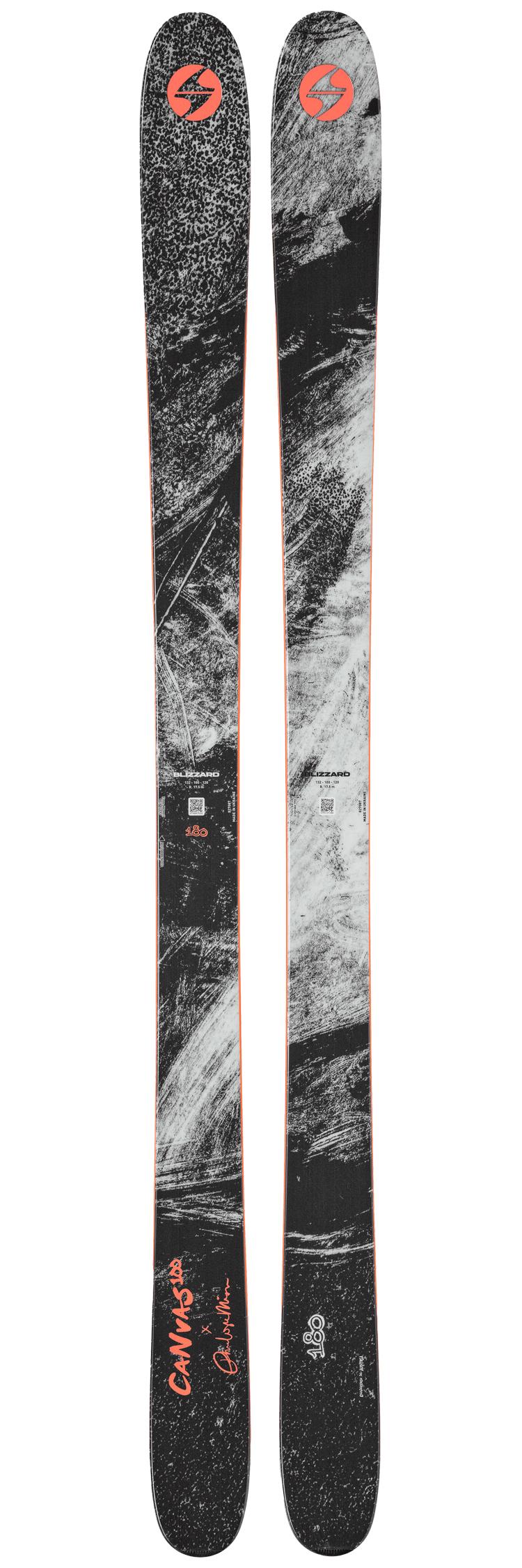 Blizzard - Alpine ski set Canvas 100 + bindings - Ski