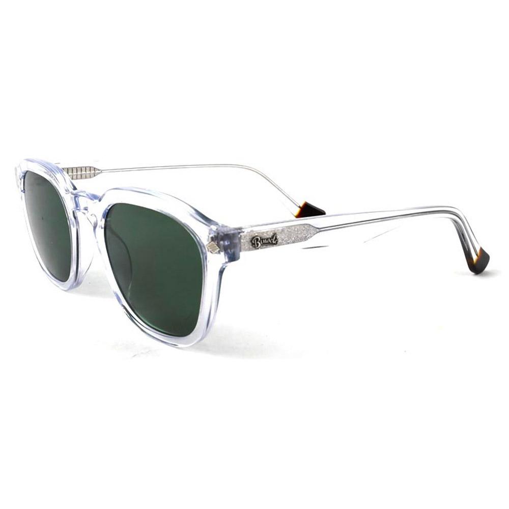 Binocle Eyewear - James Transparent Brillant Green Polarized - Sunglasses