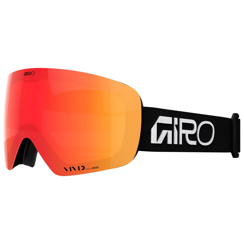 Giro - Contour Black White Wordmark Vivid Ember + Vivid Infrared - Goggles