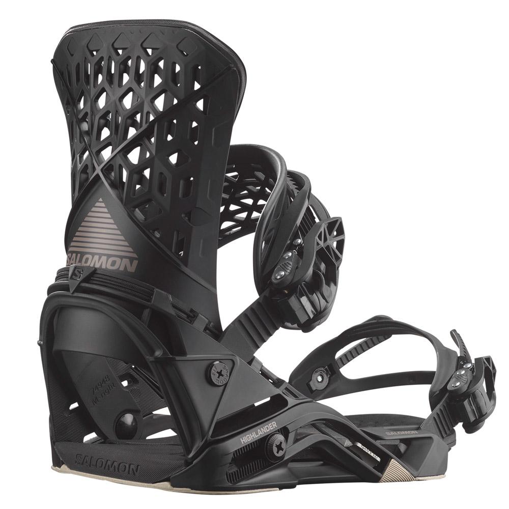 Salomon - Highlander Black - M - Snowboard binding