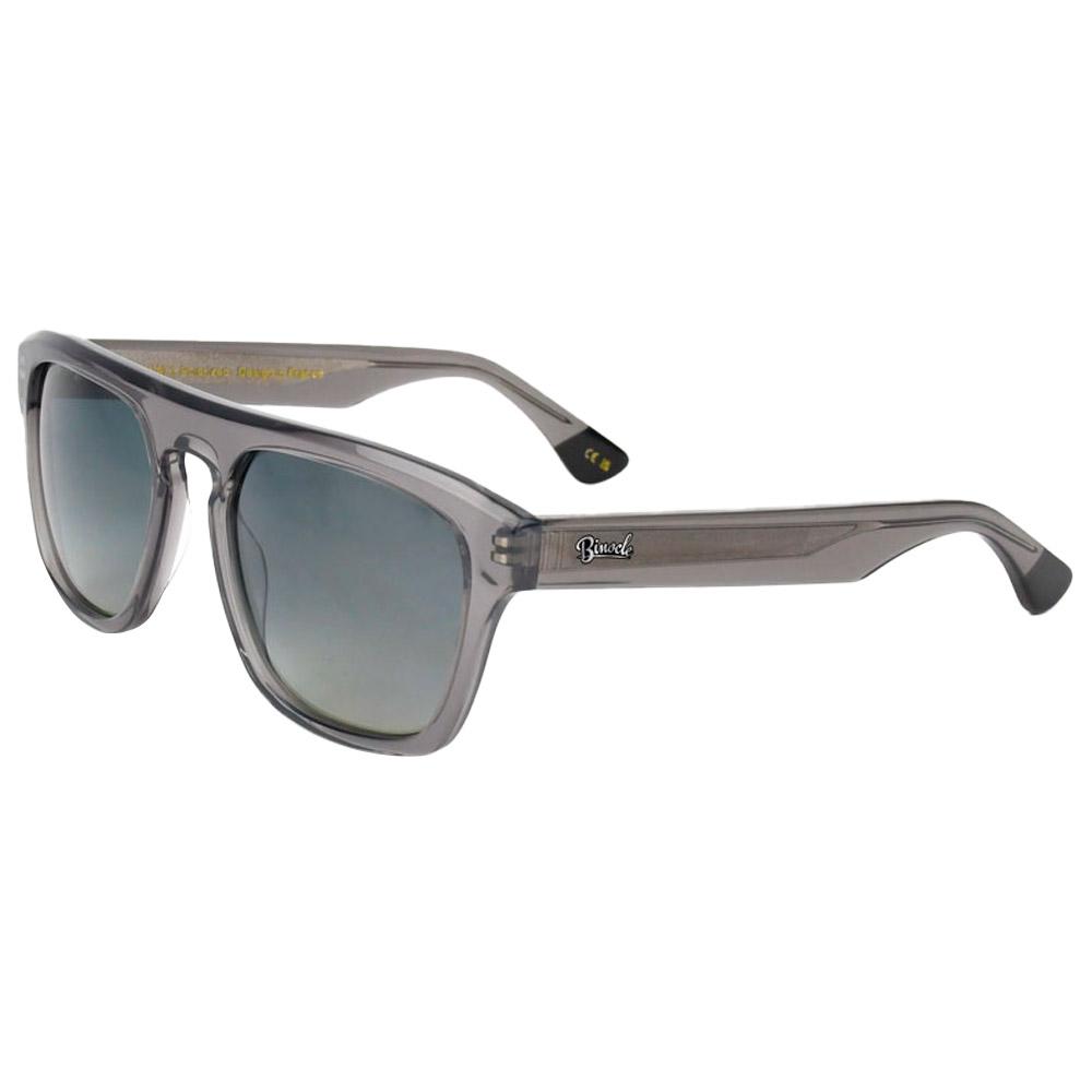 Binocle Eyewear - Stefano Shiny Grey Gradient Grey Polarized - Sonnenbrille - Grau - Herren - Glisshop.de
