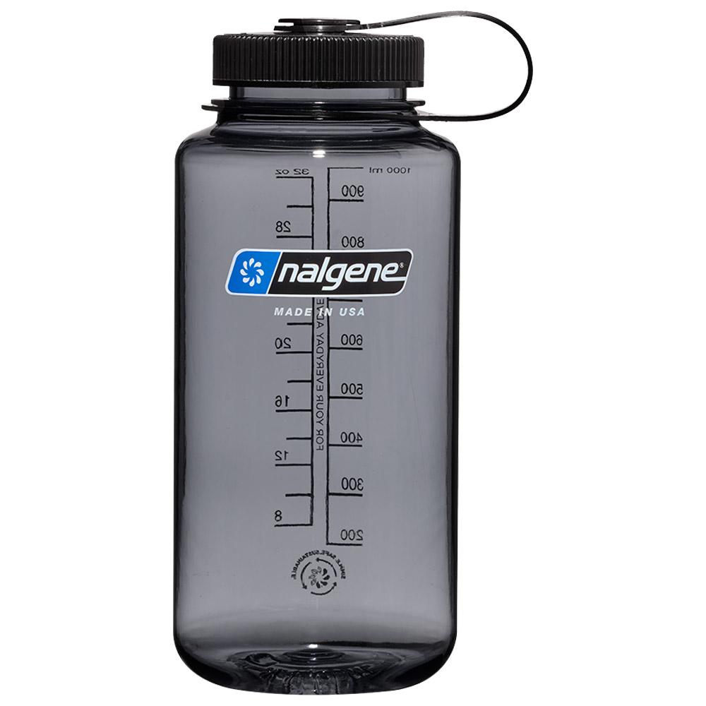 Nalgene - Bouteille Grande Ouverture 1L (32Oz) Gray - Trinkflasche - Grün - Glisshop.de