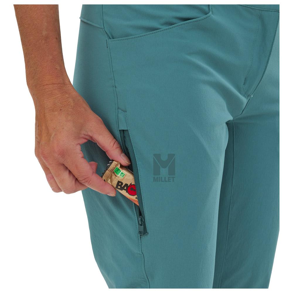 Pantalon de rando Millet Trekker Stretch 3/4 Pant II W Hydro Été