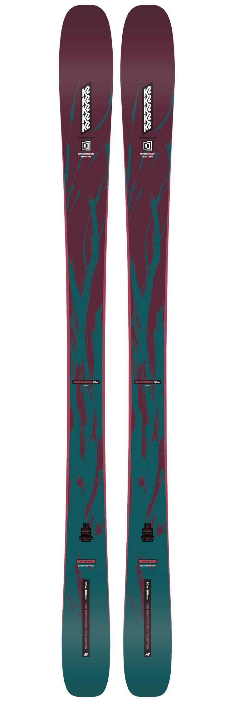 K2 - Pack Ski Mindbender 90 W - 148 + Attack Lyt 11 Gw Br.95 Solid Black - Ski
