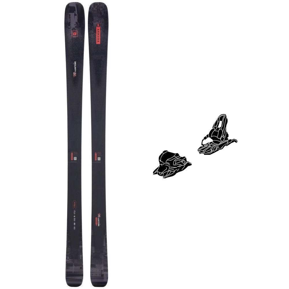 Armada - Pack Ski Declivity 88 C - 160 + 11.0 Tp 90mm Black Anthracite - Ski - Größe 160 - Schwarz - Herren - Glisshop.de