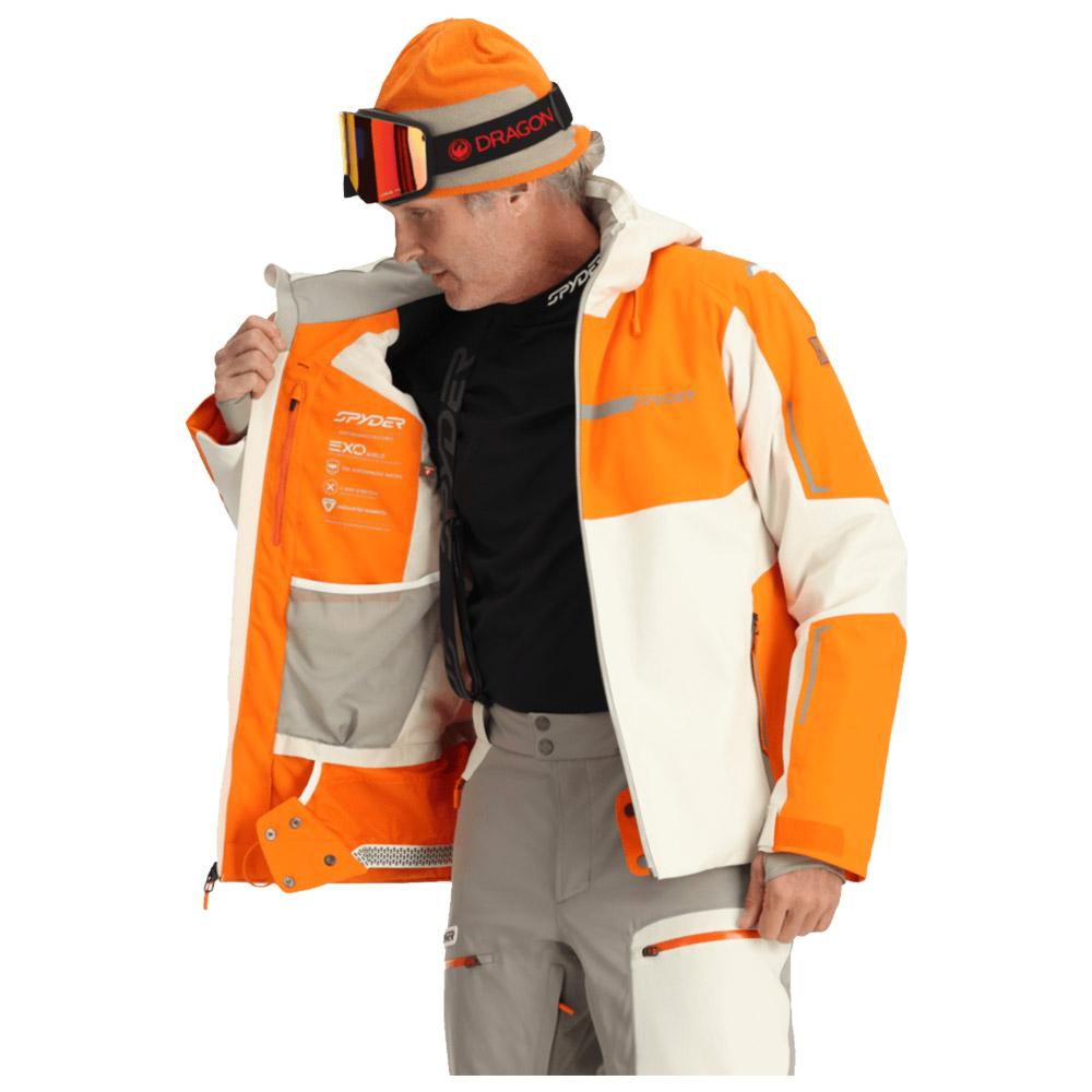 Orange spyder jacket best sale