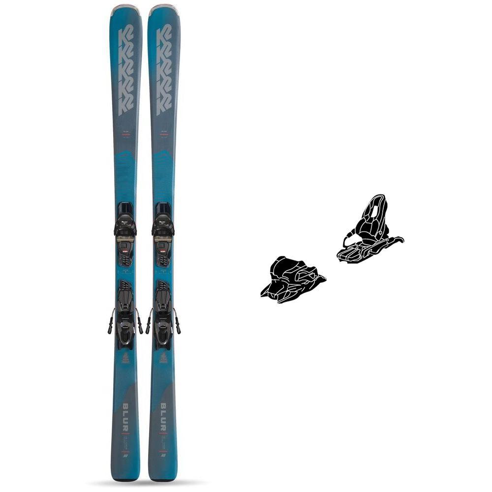 K2 - Pack Ski Blur 76 - 177 + M3 11 Tcx Light Quikclik - Ski - Größe 177 - Grau - Herren - Glisshop.de