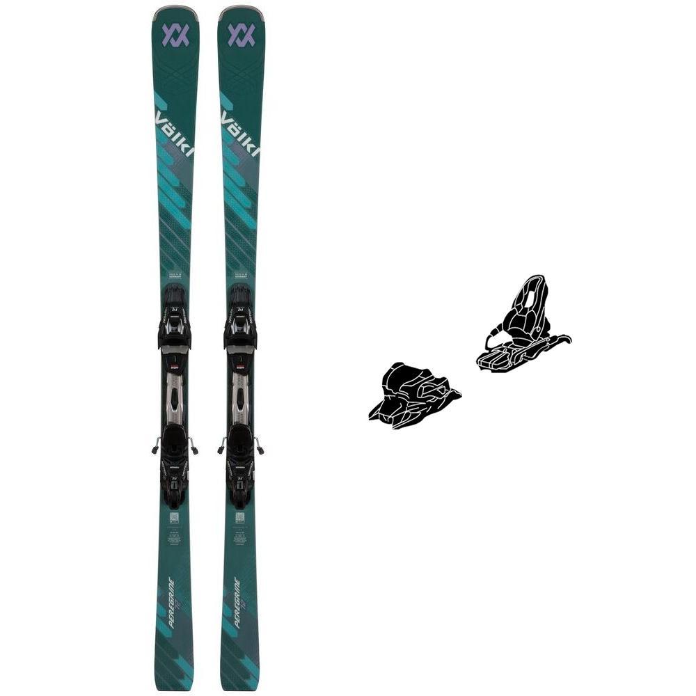 Volkl - Pack Ski Peregrine 72 Green - 163 + Rmotion Tl 12 Black - Ski