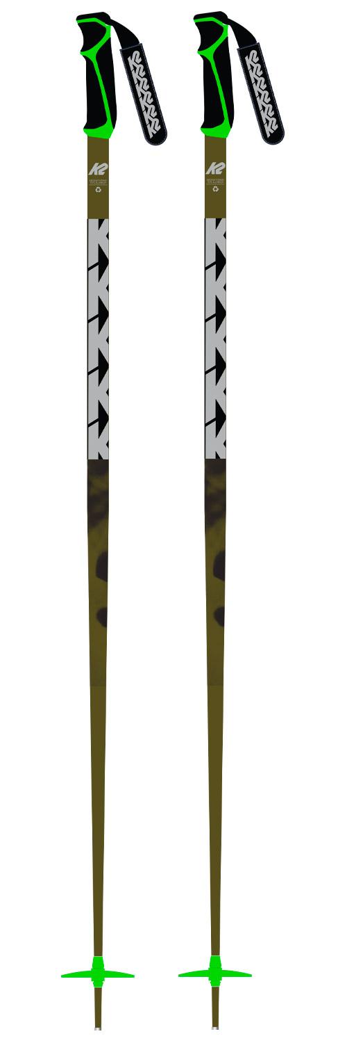 K2 - Freeride 18 Green - 110 - Poles