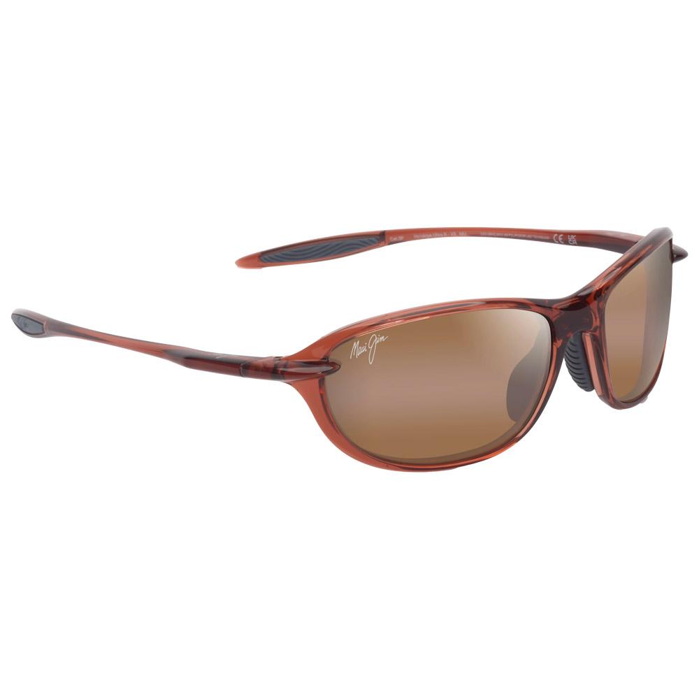 Maui Jim - Hookipa Ultra R Xs Shiny Trans Brown Hcl Bronze MauiUltra - Sonnenbrille - Braun - Glisshop.de