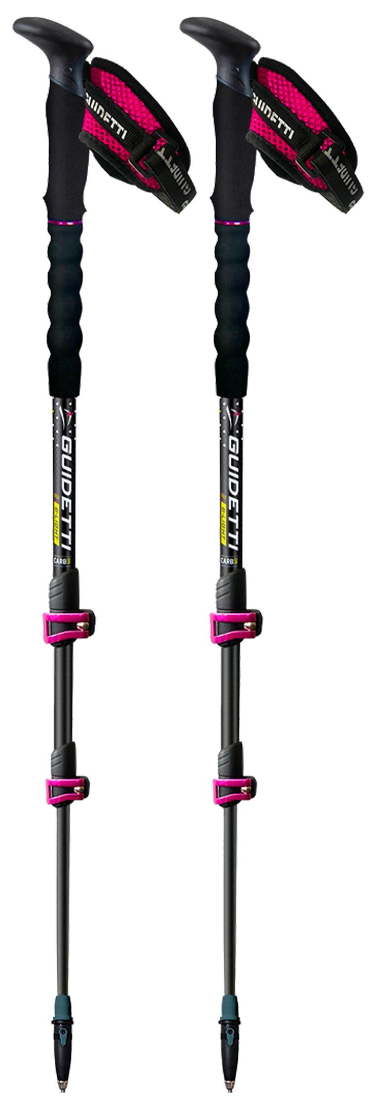 Guidetti - B Light Women Carbone/Alu 125 cm Rubis - Poles