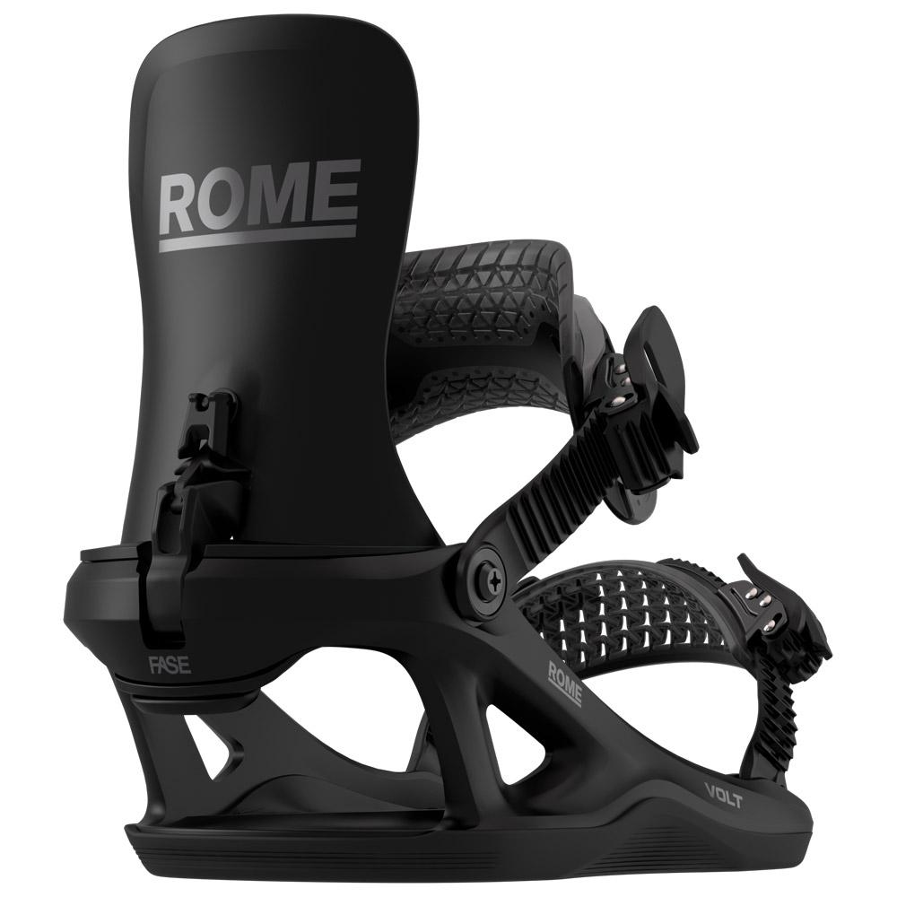 Rome - Men's Volt Fase Black - S - Snowboard binding