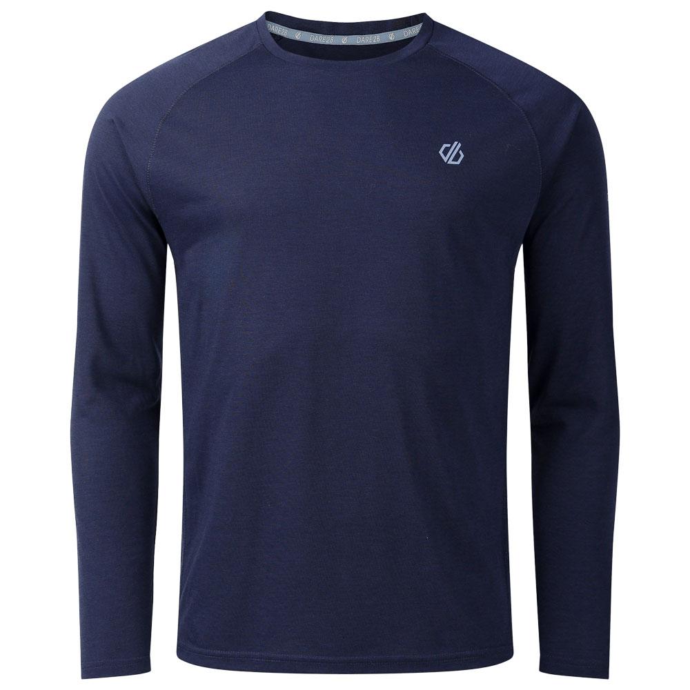 Dare2B - Agile Long Sleeve Navy - XL - Wander-T-Shirt - Größe XL - Blau - Herren - Glisshop.de